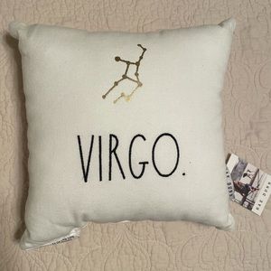 NWT Rae Dunn Virgo Decorative Zodiac Throw Pillow